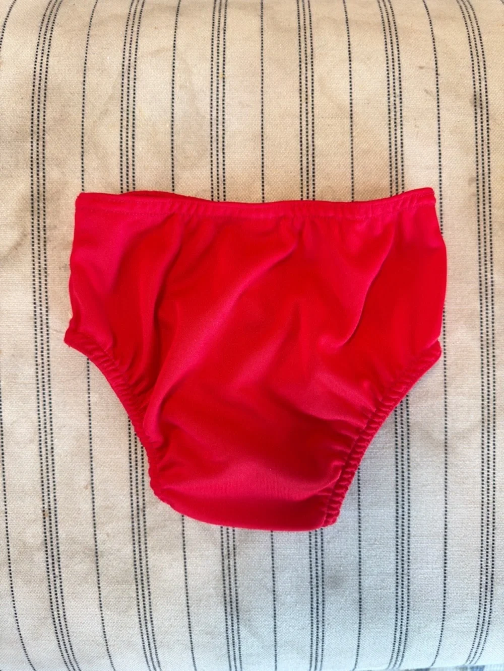 Red Baby Bloomer Diaper Cover